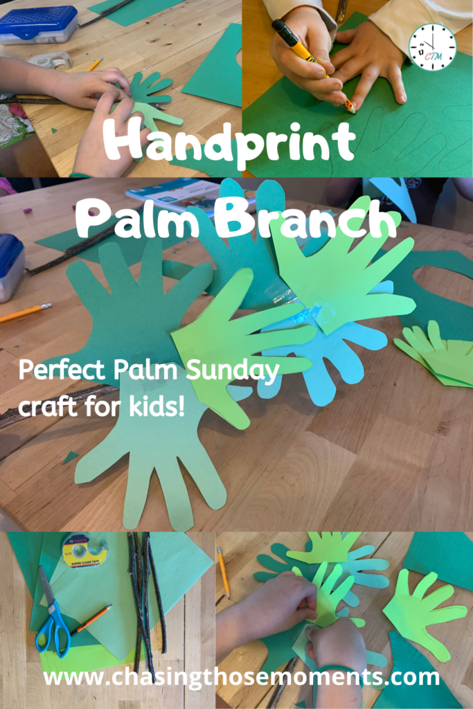 Palm Branch Craft For Kids Bringing Palm Sunday To Life Chasing