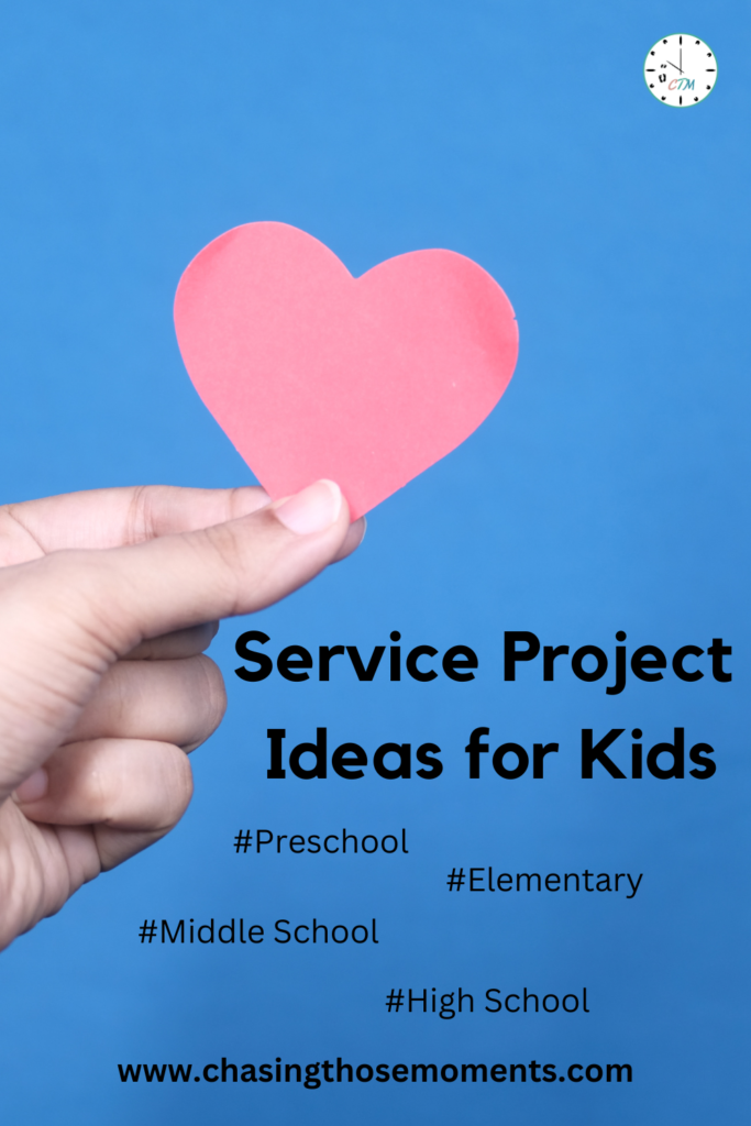 service-project-ideas-for-kids-preschool-elementary-middle-school